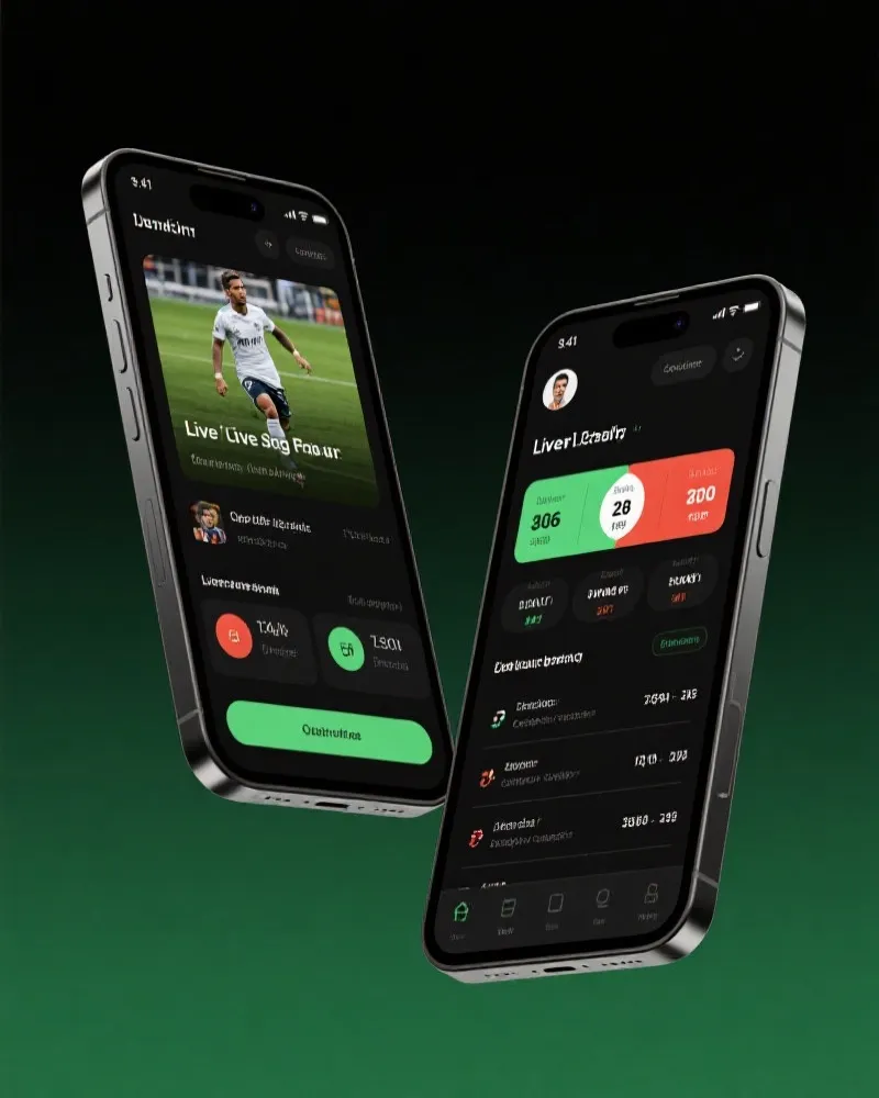 球速体育 App Interface